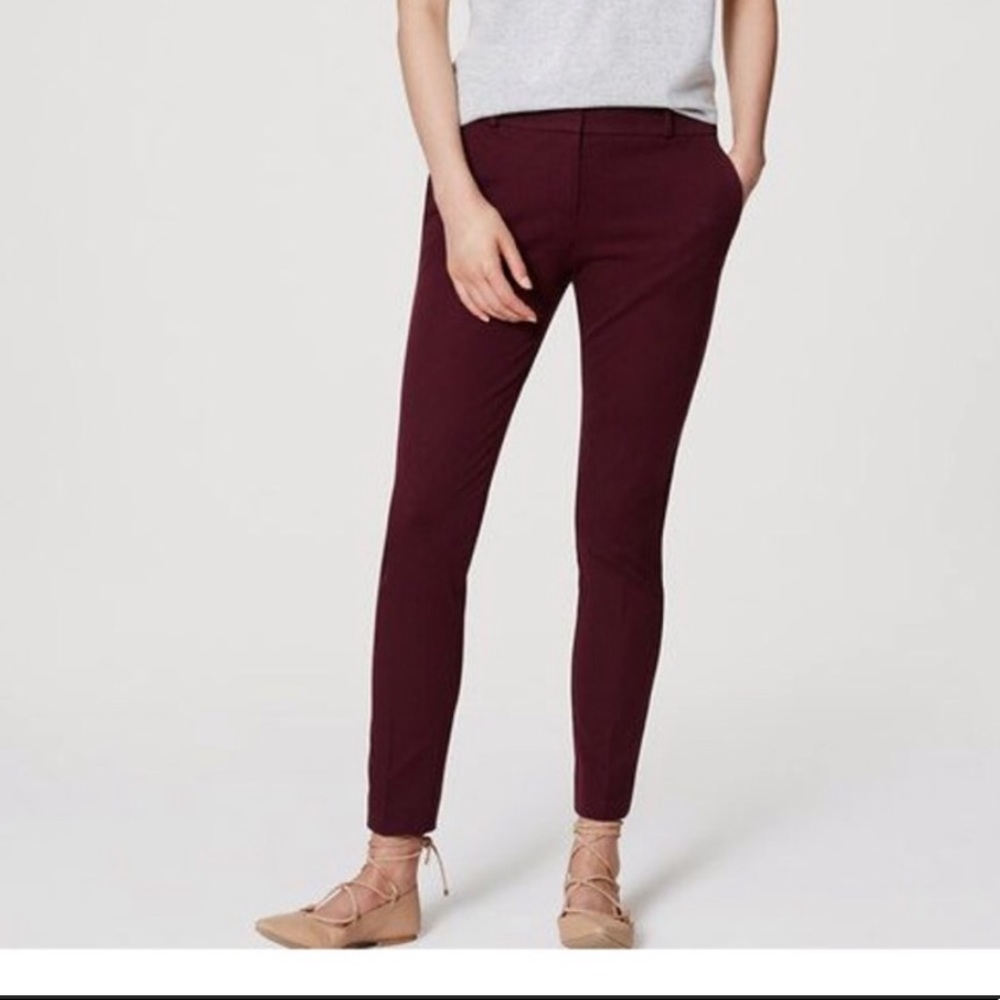 Loft marissa skinny ankle pant
